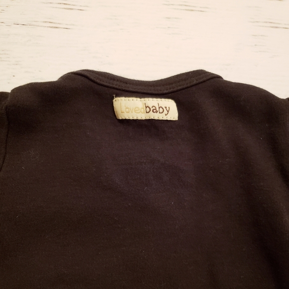 L'OVEDBABY | Neutral 3mo Baby Sleeper in Black - Picture 2 of 3